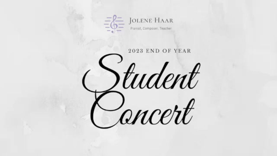 2023 Junior Concert